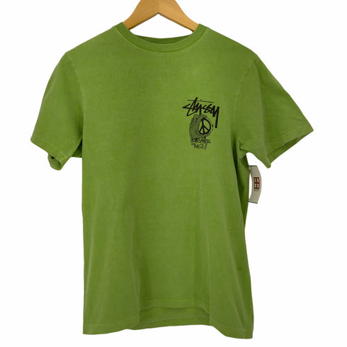 ステューシー Stussy MADE IN USA PEACE HAND PIGMENT DYED TEE メンズ import:S