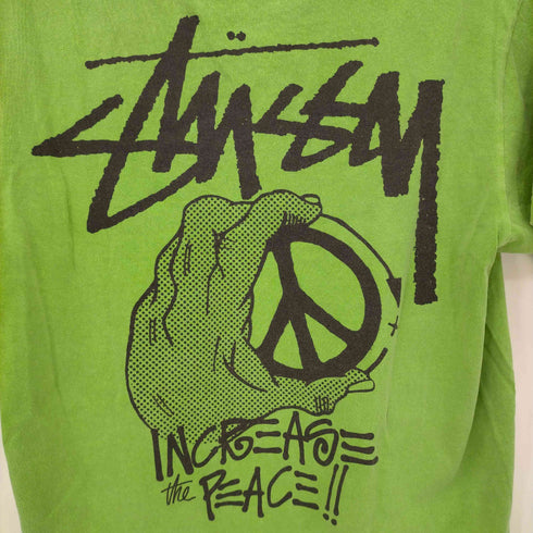 ステューシー Stussy MADE IN USA PEACE HAND PIGMENT DYED TEE メンズ import:S