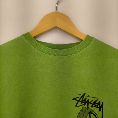 ステューシー Stussy MADE IN USA PEACE HAND PIGMENT DYED TEE メンズ import:S