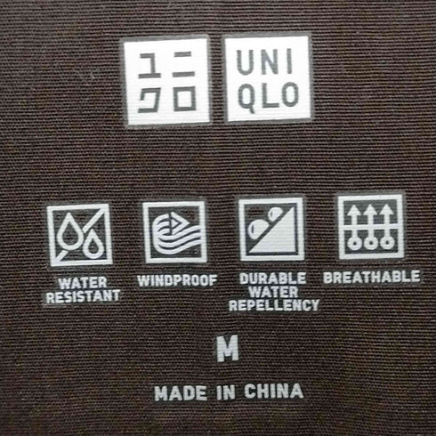 ユニクロ UNIQLO ブロックテックリラックスハーフコート レディース JPN:M