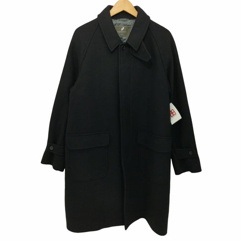 ユナイテッドアローズグリーンレーベルリラクシング UNITED ARROWS green label relaxing PONTETORTO メルトン ステンカラー コート メンズ JPN:L