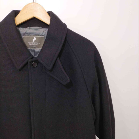 ユナイテッドアローズグリーンレーベルリラクシング UNITED ARROWS green label relaxing PONTETORTO メルトン ステンカラー コート メンズ JPN:L