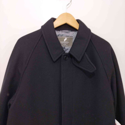 ユナイテッドアローズグリーンレーベルリラクシング UNITED ARROWS green label relaxing PONTETORTO メルトン ステンカラー コート メンズ JPN:L