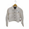 ステューシー Stussy ストックロゴ クロップドデニムジャケット レディース import:S