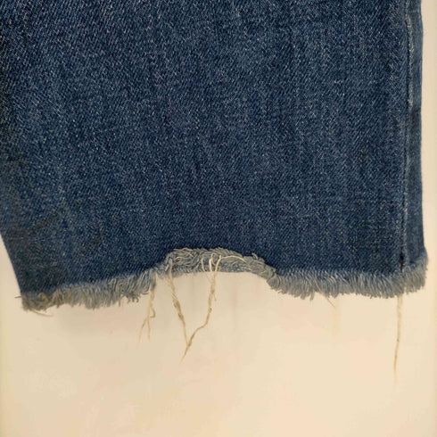 アーペーセー A.P.C. カットオフセルビッジデニム ボタンフライ レディース 29