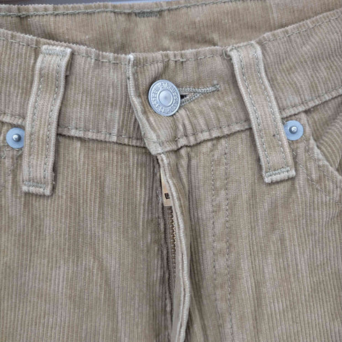 リーバイス Levis 505 REGULAR HARVEST GOLD WARP STR CORD レディース 28