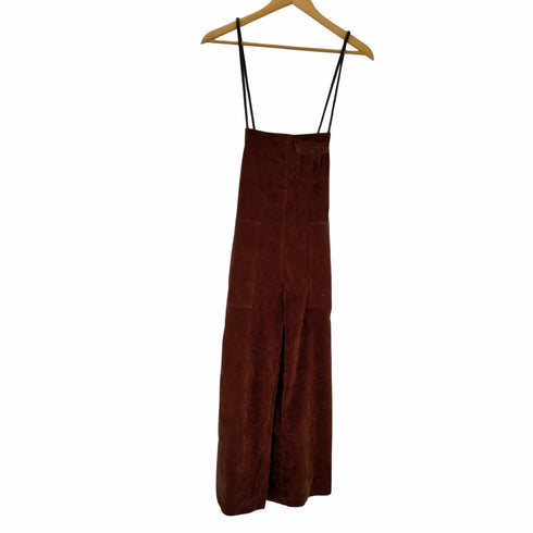 アメリ AMERI CORDUROY STITCH SALOPETTE サロペット ワイドパンツ レディース S