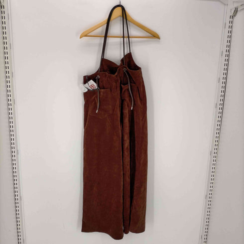 アメリ AMERI CORDUROY STITCH SALOPETTE サロペット ワイドパンツ レディース S