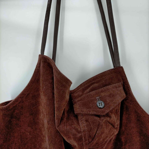 アメリ AMERI CORDUROY STITCH SALOPETTE サロペット ワイドパンツ レディース S