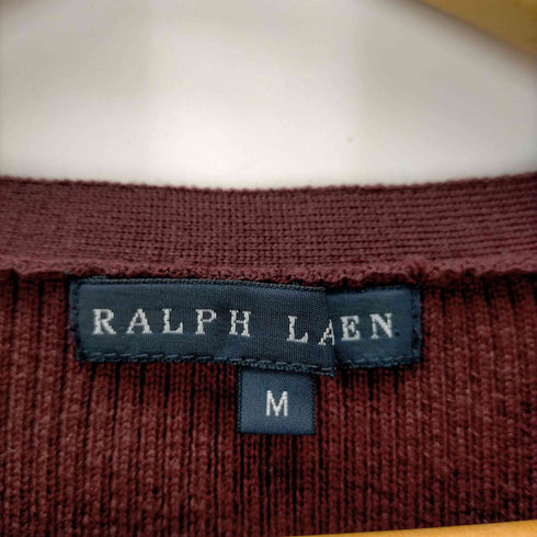 ラルフローレン RALPH LAUREN リブニットカーディガン Vネック レディース JPN:M