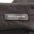 ユナイテッドアローズ UNITED ARROWS フリル切替ニットワンピース 膝丈 長袖 シアースリーブ レディース