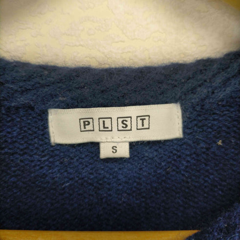 プラステ PLST 22AW エクストラファインメリノミドルゲージウールクルーカーディガン レディース JPN:S