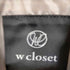 ダブルクローゼット w closet ドロップショルダーフードZIPブルゾン レディース