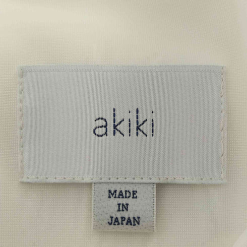 アキキ akiki ノースリーブ ブラウス センタープレス サイドライン スリム テーパードパンツ コンビネゾン レディース FREE