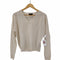 セオリー theory DEEP V DOLMAN F2 カシミヤ ドルマン Vネックニット セーター レディース JPN:S