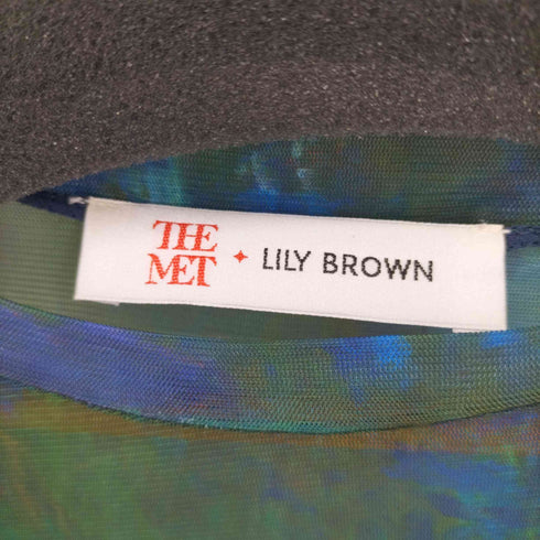リリーブラウン Lily Brown The Metropolitan Museum of Art アートシアートップス レディース ONE SIZE