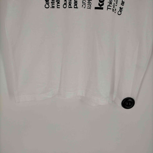 カラー kolor 度詰め天竺 PRINT TEE メンズ JPN:1