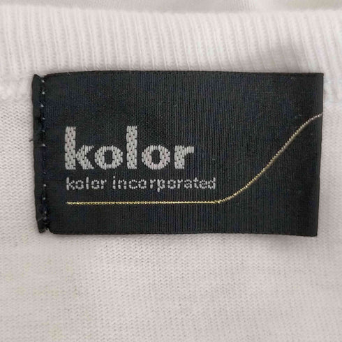 カラー kolor 度詰め天竺 PRINT TEE メンズ JPN:1