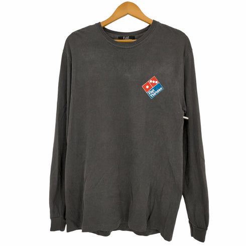 フラットサーティーン FLAT THIRTEEN SMOKE.PIZZA&GUITAR 長袖Tシャツ メンズ JPN:M