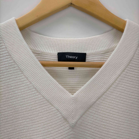 セオリー theory CASHCOTTON OPEN V NECK PO プルオーバーニット セーター Vネック カシミヤ混 レディース JPN:S
