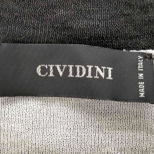 チヴィディーニ CIVIDINI カーディガン ニット 五分袖 レディース FR:42