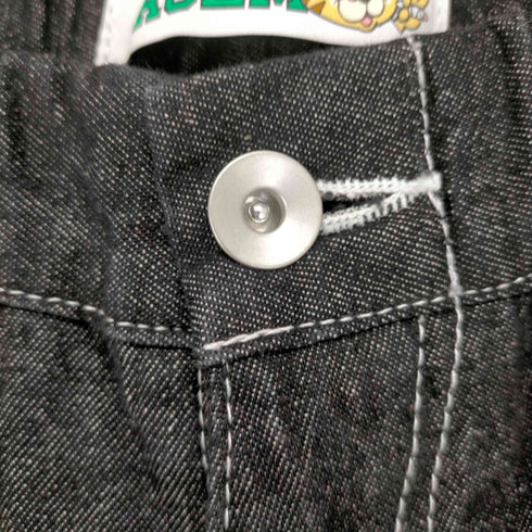 エージェム Agem/9 ロゴ刺繍デニムカーゴパンツ メンズ FREE