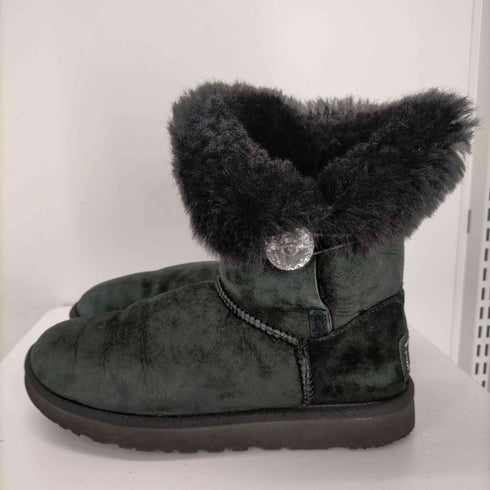 アグ UGG ベイリーボタンブリング Bailey Button Bling ブーツ ムートン ロゴ ショート レディース JPN:24