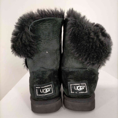 アグ UGG ベイリーボタンブリング Bailey Button Bling ブーツ ムートン ロゴ ショート レディース JPN:24