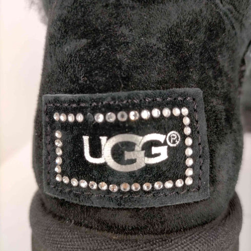 アグ UGG ベイリーボタンブリング Bailey Button Bling ブーツ ムートン ロゴ ショート レディース JPN:24