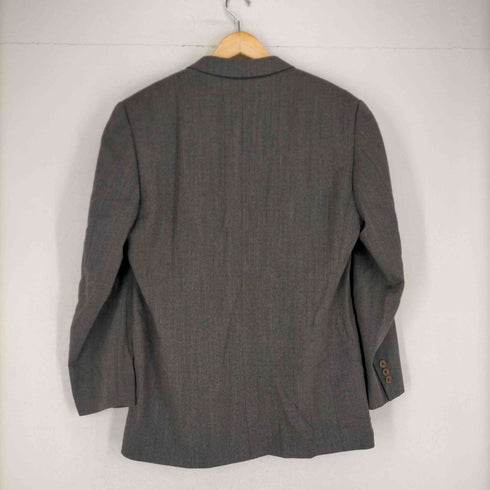 エルメネジルドゼニア ERMENEGILDO ZEGNA ソフト soft スーツ セットアップ 上下 テーラードジャケット パンツ スラックス グレー メンズ JPN:52