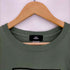フラットサーティーン FLAT THIRTEEN ロゴプリント 袖プリント クルーネックTシャツ 長袖 メンズ JPN:M