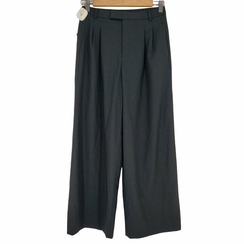 ユニクロシー UNIQLO:C 24SS タックワイドストレートパンツ レディース JPN:S