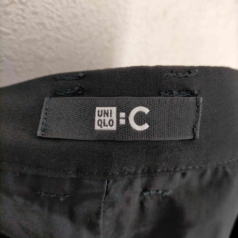 ユニクロシー UNIQLO:C 24SS タックワイドストレートパンツ レディース JPN:S