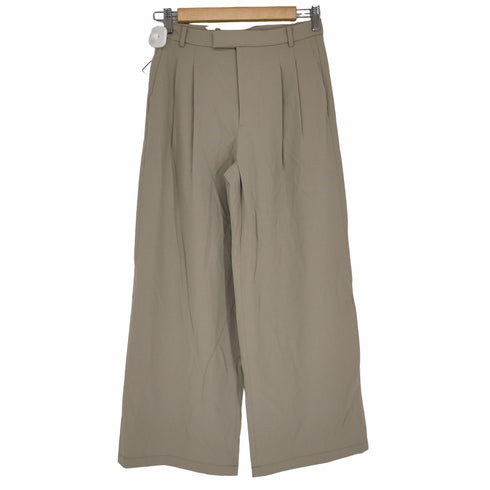 ユニクロシー UNIQLO:C 24SS タックワイドストレートパンツ レディース JPN:S