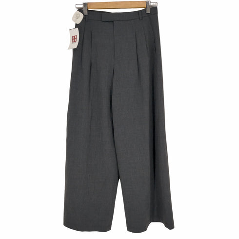 ユニクロシー UNIQLO:C 24SS タックワイドストレートパンツ レディース JPN:S