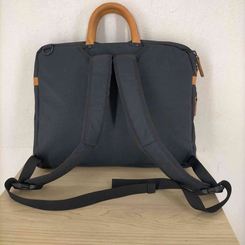 LAGASHA レザー切替ビジネスバッグ メンズ