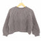 スナイデル snidel 21AW ハンドクラフトケーブルニット レディース ONE SIZE