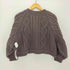 スナイデル snidel 21AW ハンドクラフトケーブルニット レディース ONE SIZE