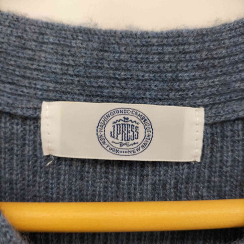 ジェイプレス J.PRESS カシミヤ混 Vネック プルオーバー ニット メンズ JPN:S
