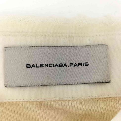バレンシアガ BALENCIAGA 09 ニコラ期 テールカット 長袖ポロシャツ メンズ import:XS
