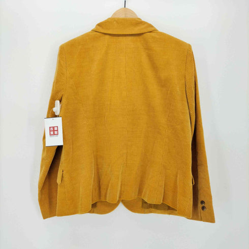 レリアン Leilian ermanegildo zegna カシミヤ混 コーデュロイ ジャケット レディース 13+
