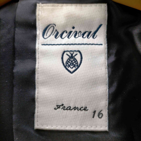 オーチバル ORCIVAL メルトン Pコート ピーコート アウター ショート丈 レディース 16