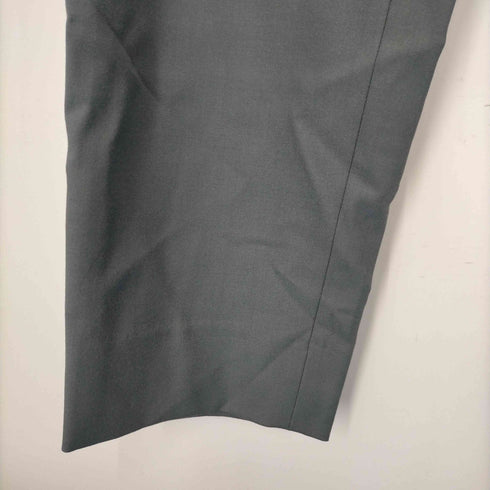 ユナイテッドアローズ UNITED ARROWS T/Rギャバワイドテーパードパンツ ジップフライ タック レディース JPN:M