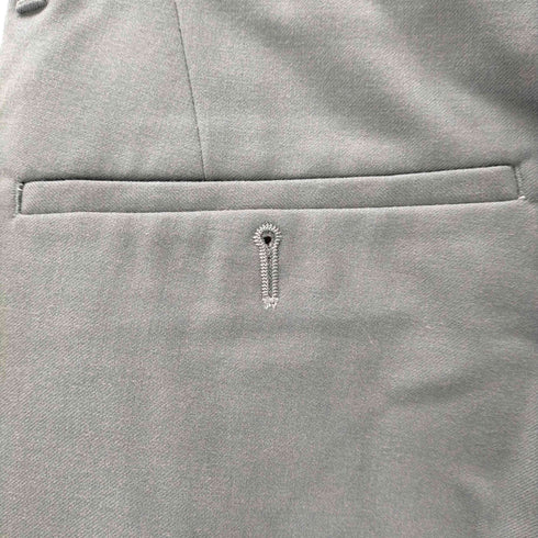 ユナイテッドアローズ UNITED ARROWS T/Rギャバワイドテーパードパンツ ジップフライ タック レディース JPN:M
