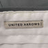 ユナイテッドアローズ UNITED ARROWS T/Rギャバワイドテーパードパンツ ジップフライ タック レディース JPN:M