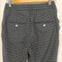 イエナ IENA 21AW T/W フレアスリムパンツ チェック ウール 38 グレー 濃紺 ダークネイビー レディース JPN:38