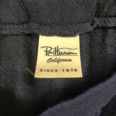 ロンハーマン Ron Herman ロンハーマン Ron Herman フレアスカート ギャザー ウール ストレッチ ひざ丈 XS 紺 ネイビー レディース JPN:XS