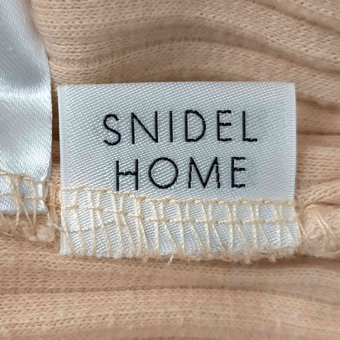 スナイデルホーム SNIDEL HOME セットアップ メローリブカットソー 長袖 ハイウエストパンツ イージー レディース FREE