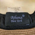 アシーナニューヨーク Athena New York ツートン ファー 麦わら帽子 レディース ONE SIZE