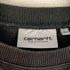 カーハートワークインプログレス Carhartt WIP AMERICAN SCRIPT SWEAT ヘビーオンス 刺しゅうクルーネックスウェット メンズ JPN:L